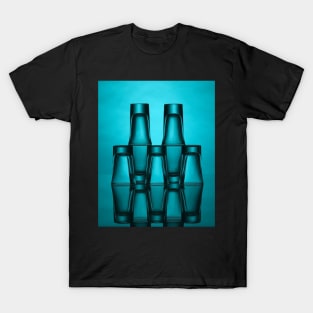 Blue shot glasses T-Shirt